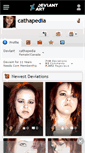Mobile Screenshot of cathapedia.deviantart.com