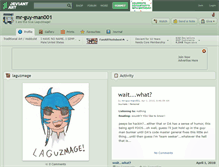 Tablet Screenshot of mr-guy-man001.deviantart.com