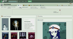 Desktop Screenshot of naruookami.deviantart.com