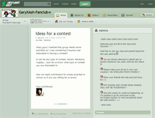 Tablet Screenshot of garyxash-fanclub.deviantart.com