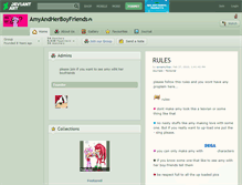 Tablet Screenshot of amyandherboyfriends.deviantart.com