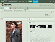Tablet Screenshot of annakoshka.deviantart.com