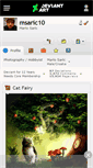 Mobile Screenshot of msaric10.deviantart.com