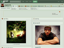 Tablet Screenshot of msaric10.deviantart.com