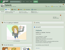 Tablet Screenshot of fmafan96.deviantart.com