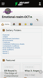 Mobile Screenshot of emotional-realm-oct.deviantart.com