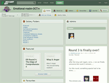 Tablet Screenshot of emotional-realm-oct.deviantart.com