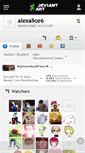 Mobile Screenshot of alexalice6.deviantart.com