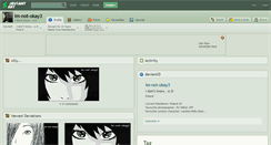 Desktop Screenshot of im-not-okay3.deviantart.com
