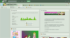 Desktop Screenshot of luigixpeach-club.deviantart.com