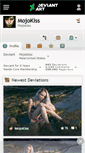 Mobile Screenshot of mojokiss.deviantart.com