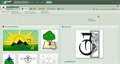 Desktop Screenshot of eyeofthenyte.deviantart.com