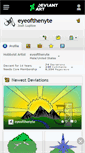 Mobile Screenshot of eyeofthenyte.deviantart.com