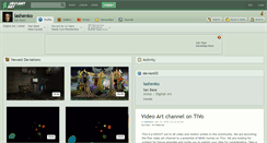 Desktop Screenshot of lashenko.deviantart.com