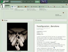 Tablet Screenshot of mishle.deviantart.com