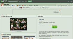 Desktop Screenshot of jakejynx.deviantart.com