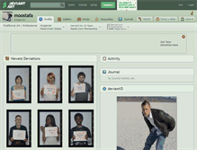 Tablet Screenshot of moostafa.deviantart.com