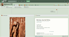 Desktop Screenshot of fatallyyours1987.deviantart.com