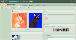 Desktop Screenshot of beautiful-sm.deviantart.com