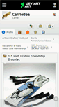 Mobile Screenshot of carriebea.deviantart.com