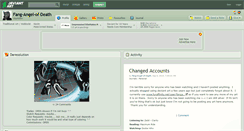 Desktop Screenshot of fang-angel-of-death.deviantart.com
