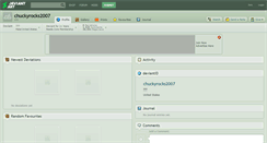 Desktop Screenshot of chuckyrocks2007.deviantart.com