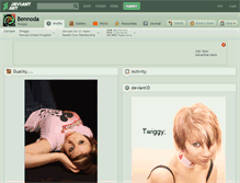 Tablet Screenshot of bennoda.deviantart.com