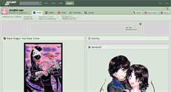 Desktop Screenshot of anubis-san.deviantart.com