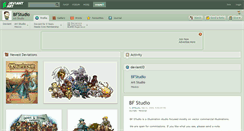Desktop Screenshot of bfstudio.deviantart.com