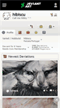 Mobile Screenshot of hibiscu.deviantart.com