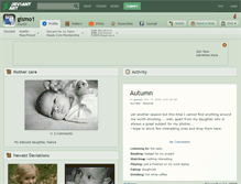 Tablet Screenshot of gismo1.deviantart.com