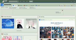 Desktop Screenshot of deasiamiller.deviantart.com