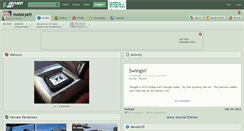 Desktop Screenshot of motoryeti.deviantart.com