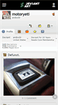 Mobile Screenshot of motoryeti.deviantart.com