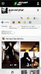 Mobile Screenshot of guewenyhar.deviantart.com