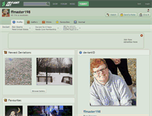 Tablet Screenshot of ffmaster198.deviantart.com