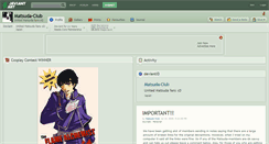 Desktop Screenshot of matsuda-club.deviantart.com