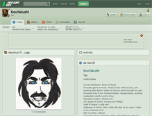 Tablet Screenshot of kouyakushi.deviantart.com