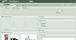 Desktop Screenshot of kerisrain.deviantart.com