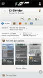 Mobile Screenshot of ci-blender.deviantart.com
