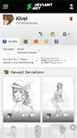Mobile Screenshot of kivei.deviantart.com