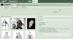 Desktop Screenshot of monsterbat.deviantart.com