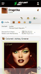 Mobile Screenshot of dragellka.deviantart.com