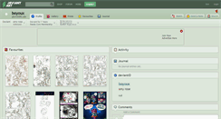 Desktop Screenshot of boyoux.deviantart.com