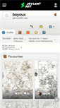 Mobile Screenshot of boyoux.deviantart.com