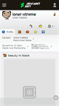 Mobile Screenshot of loner-xtreme.deviantart.com