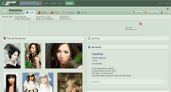 Desktop Screenshot of hoasamac.deviantart.com