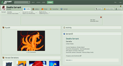 Desktop Screenshot of deaths-servant.deviantart.com
