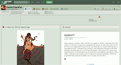 Desktop Screenshot of masterzutarafan.deviantart.com