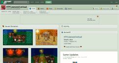 Desktop Screenshot of htfcutenessoverload.deviantart.com